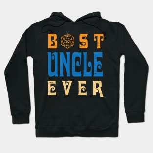 Best Gamer Uncle Ever You Can Just Pause A Game Happy Father Day Gamer Vintage Retro Hoodie